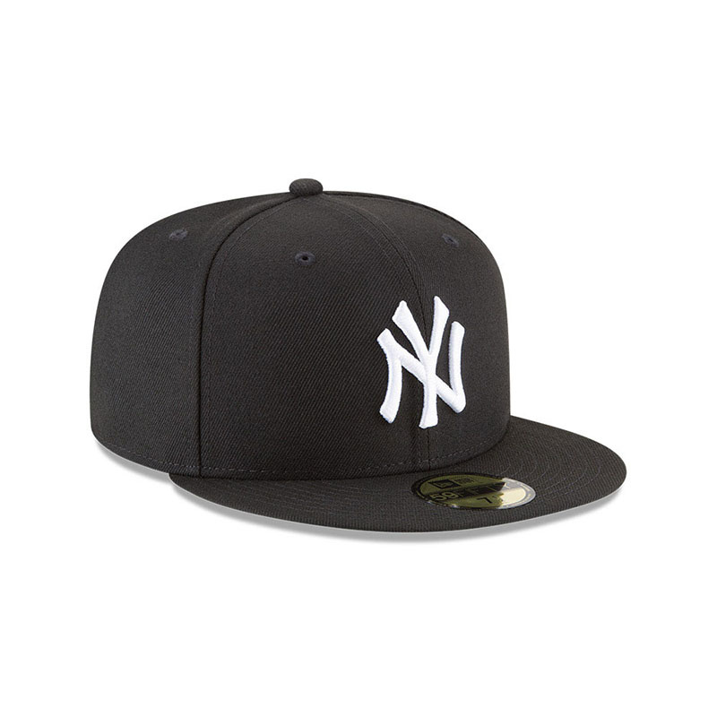 New Era Mlb Basic 5950 Neyyan- Black/White