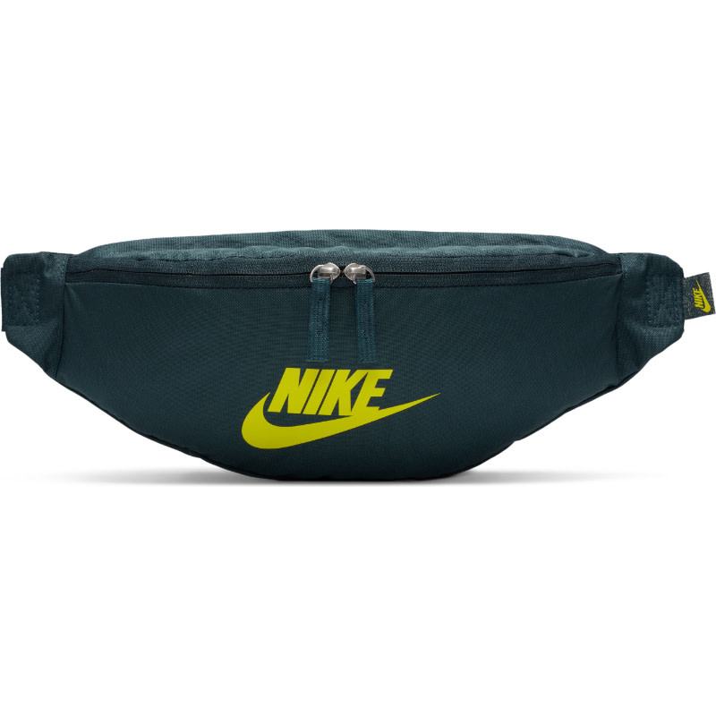 Nike Nk Heritage Waistpack- Forest Green/Neon