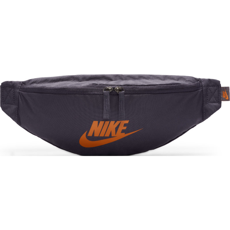Nike Nk Heritage Waistpack- Charcoal/Orange