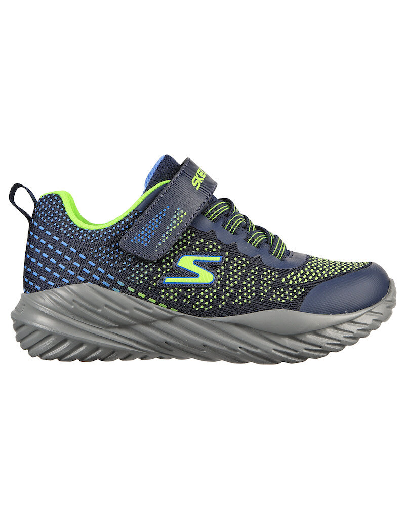 Skechers K Nitro Sprint Karvo- Navy/Lime