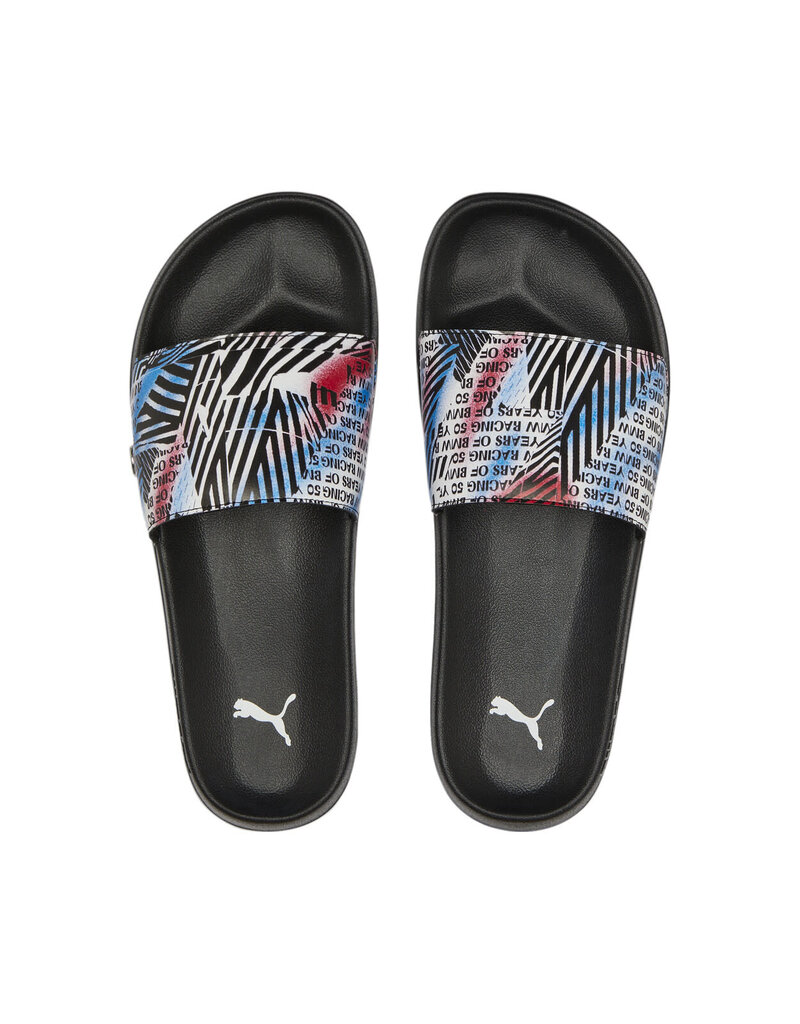 Puma Slides BMW MMS Lgmdry Leadcat 2.0 Slide- White/Blue