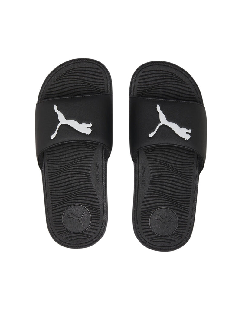 Puma Jr. Cool Cat 2.0 Sport BX Slide- Black/White