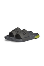 Puma Viz Cat Slide- Grey/Neon