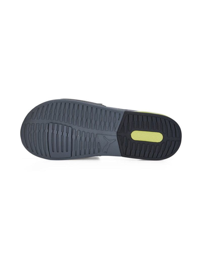 Puma Viz Cat Slide- Grey/Neon