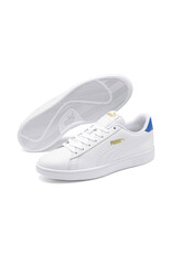 Puma Puma Smash V2 L- White/Royal Blue/Gold Puma Puma Smash V2 L- White/Royal Blue/Gold