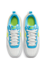 Nike Court Borough Low Gs- White/Blue/Lime