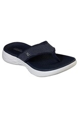 Skechers W On The Go 600 Slipper- Navy/White