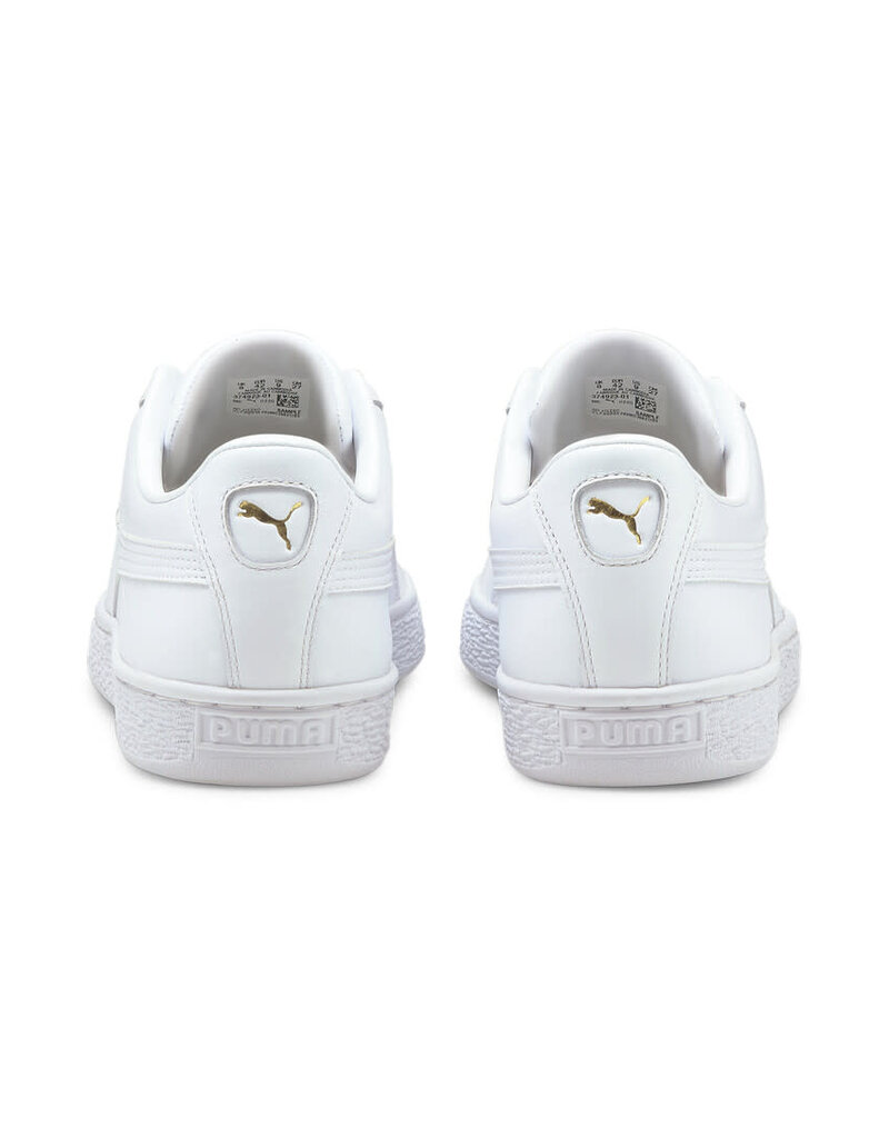 Puma Basket Classic Xxi- White/Gold