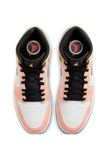 Jordan Air Jordan 1 Mid Se- Salmon/White/Black