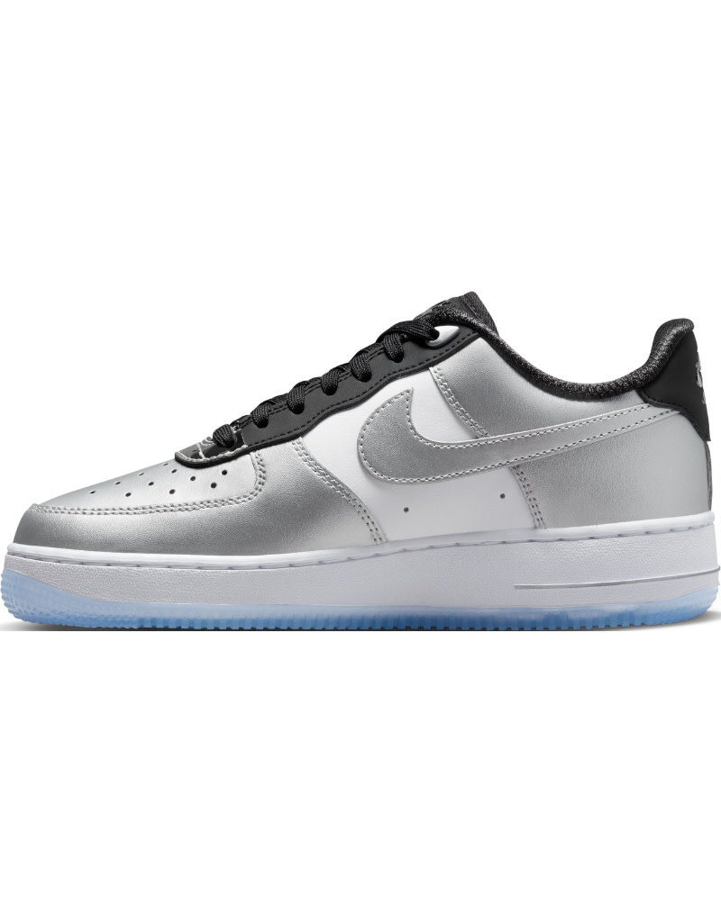 Nike Wmns Air Force 1 '07 Se- Silber/White/Blue