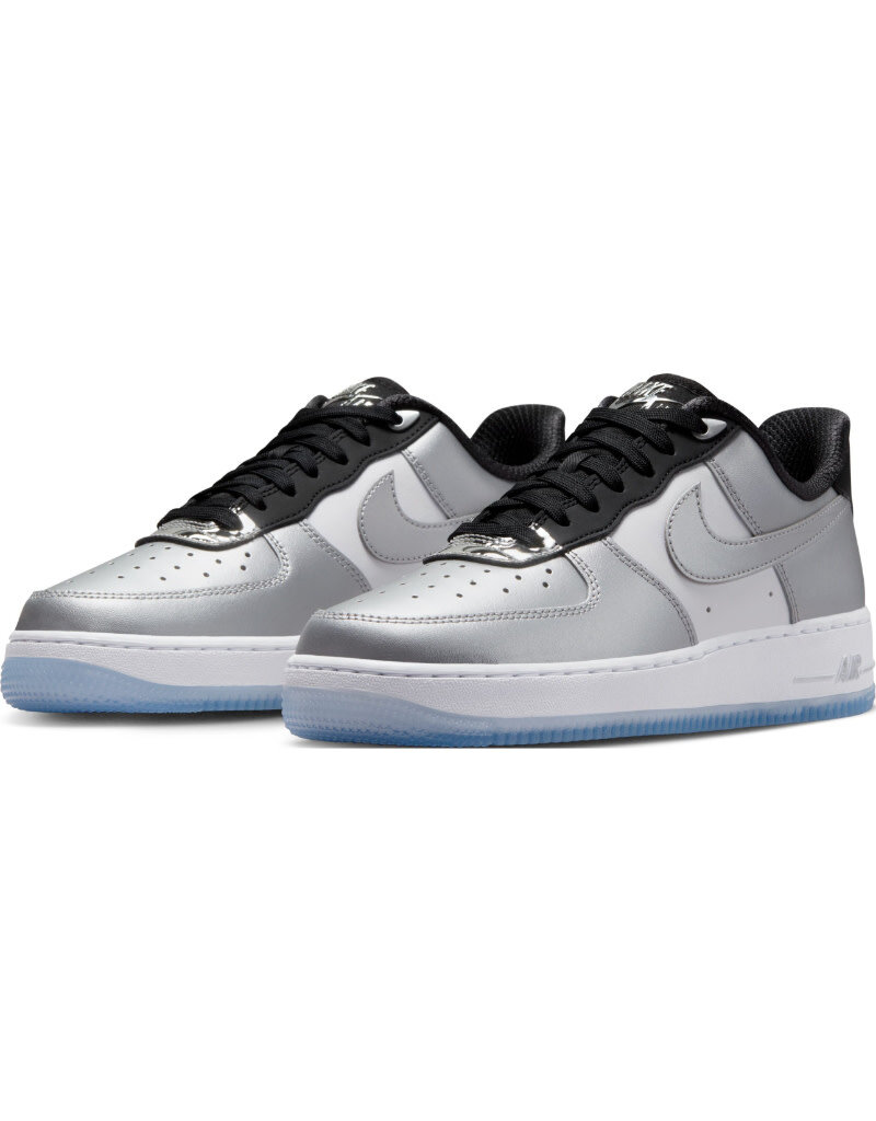 Nike Wmns Air Force 1 '07 Se- Silber/White/Blue