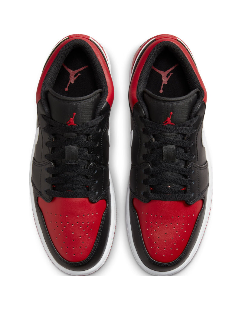 Jordan Air Jordan 1 Low- Black/Gym Red-White