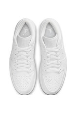Jordan Air Jordan 1 Low- White/White-White Jordan Air Jordan 1 Low- White/White-White