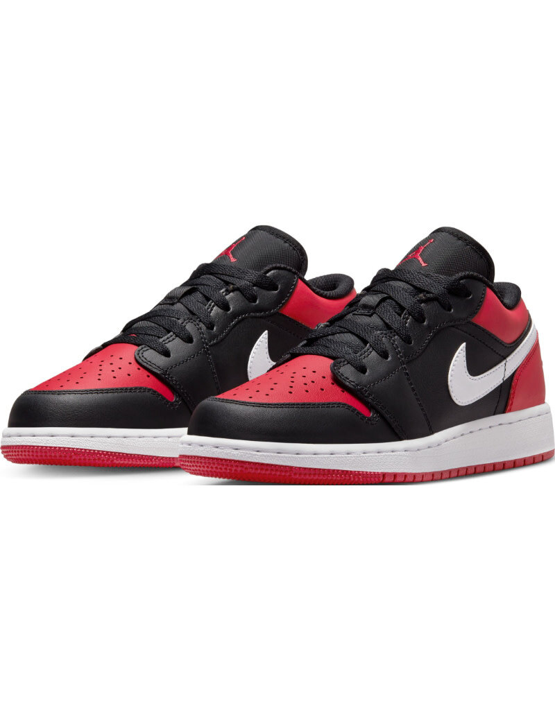 Jordan Air Jordan 1 Low Bg- Black/Gym Red-White