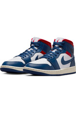Jordan Wmns Air Jordan 1 Mid- White/French Blue-Gym Red-Sail