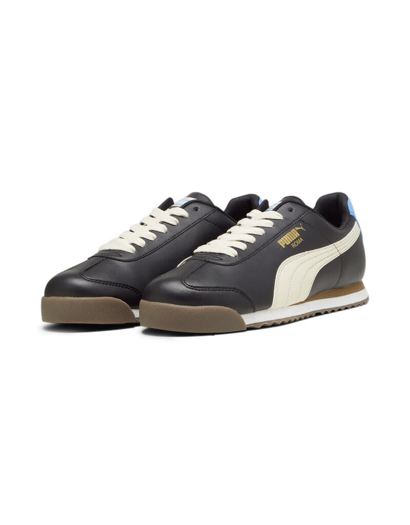 Puma Roma Basic- Black/Beige/Regal Blue