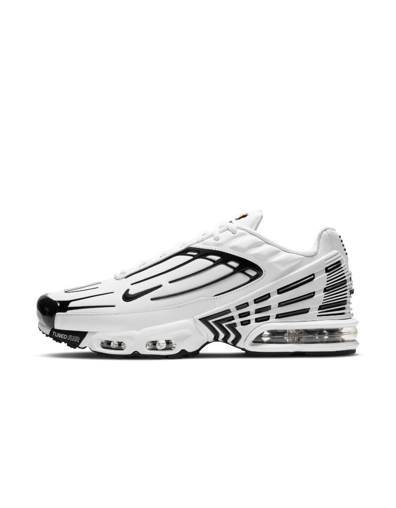 Nike Air Max Plus Iii Ltr White Black Sports Gallery