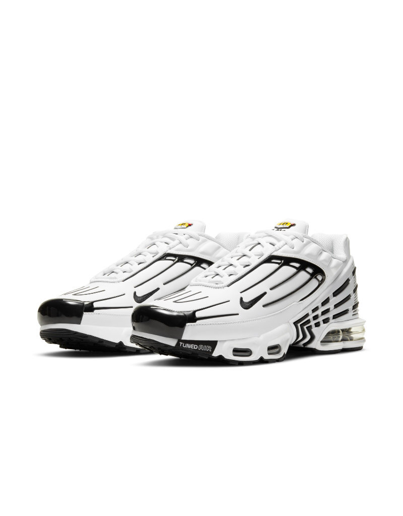 Nike Air Max Plus Iii Ltr White Black Sports Gallery