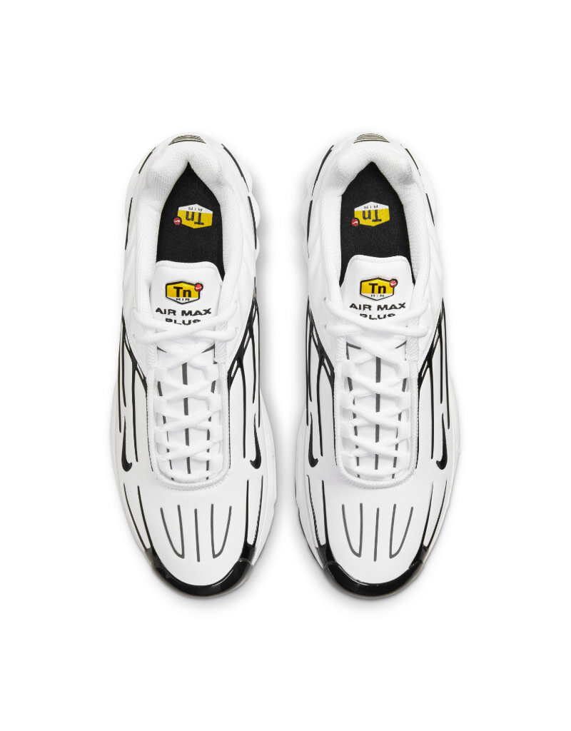 Nike Air Max Plus Iii Ltr White Black Sports Gallery