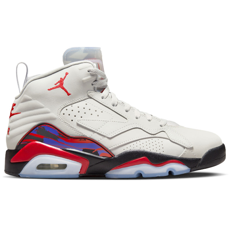 Jordan Jordan Mvp- Natural Grey/Red/Black/Beige - Sports Gallery