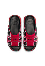 Nike Air More Uptempo Slide- Red/Black Nike Air More Uptempo Slide- Red/Black