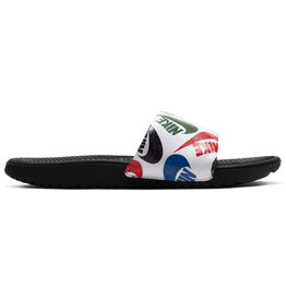 Nike Kawa Slide Jdi BGP-  White/Black/Multi