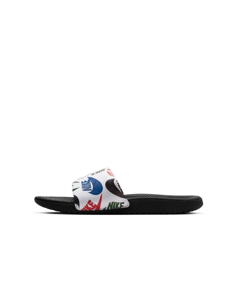 Nike Kawa Slide Jdi BGP-  White/Black/Multi