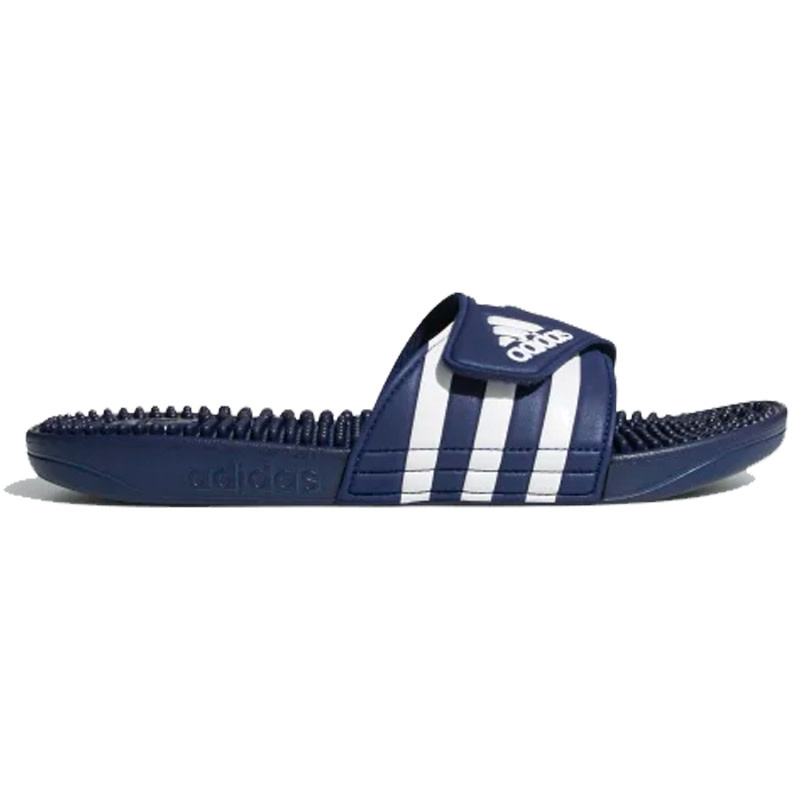 Adidas Adissage- Blue/White