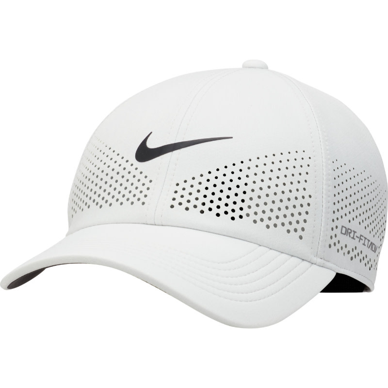 Nike Nike Dri-FIT ADV Club Unstructured Swoosh Cap- Grey/Black - Sports ...