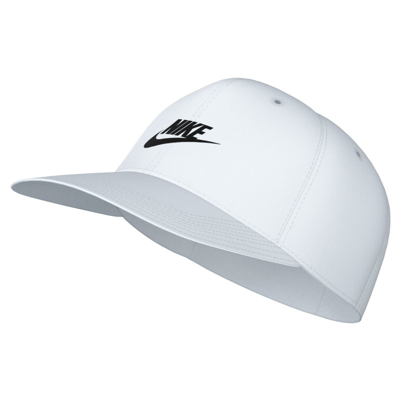 Nike U Nk Rise Cap S Cb Sf Fut L- White/Black