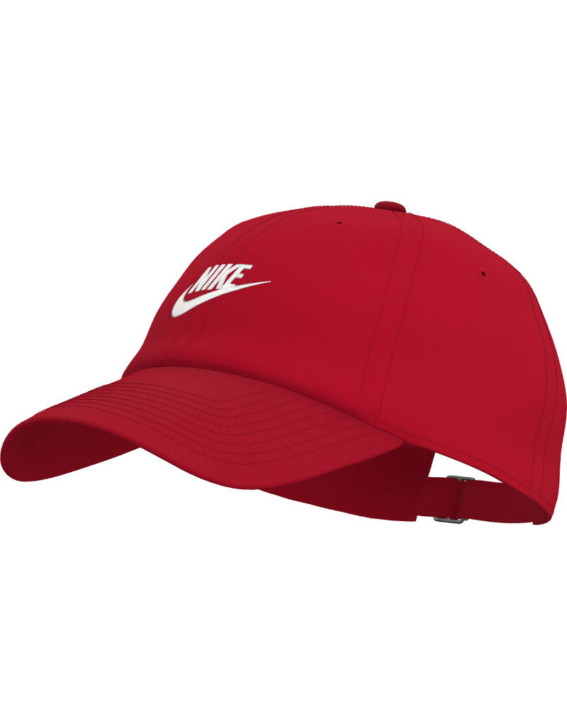 Nike U Nk Club Cap U Cb Fut Wsh L- Red/White
