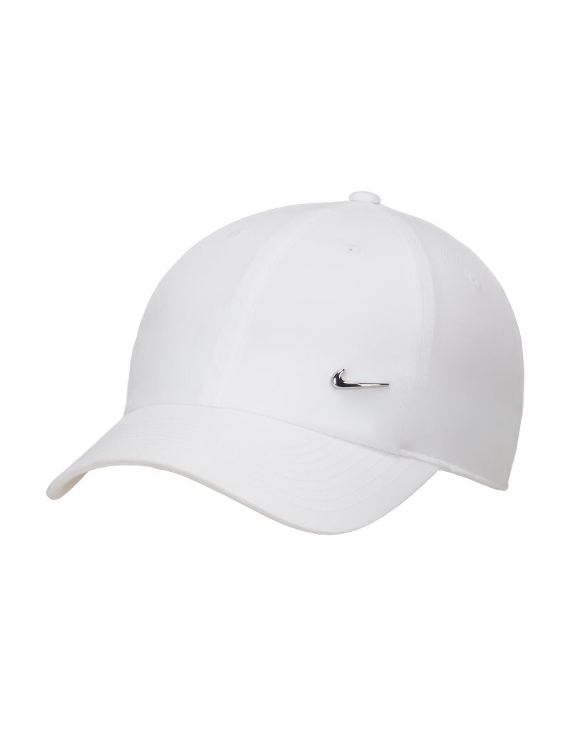 Nike Caps U Nk Df Club Cap U Cb Mtswsh L- White/Metal