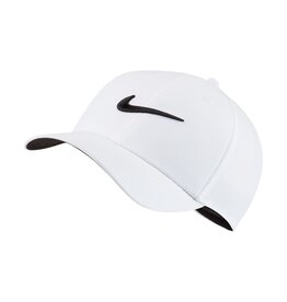 Nike Caps Nike Dri-Fit Legacy 91 Training Hat Cap- White/Black