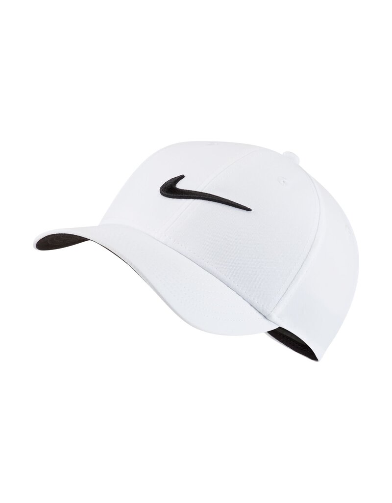 Nike Caps Nike Dri-Fit Legacy 91 Training Hat Cap- White/Black