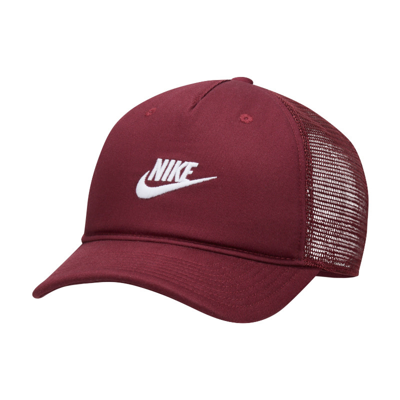 Nike U Nk Rise Cap S Cb Fut Trkr L- Marron/White