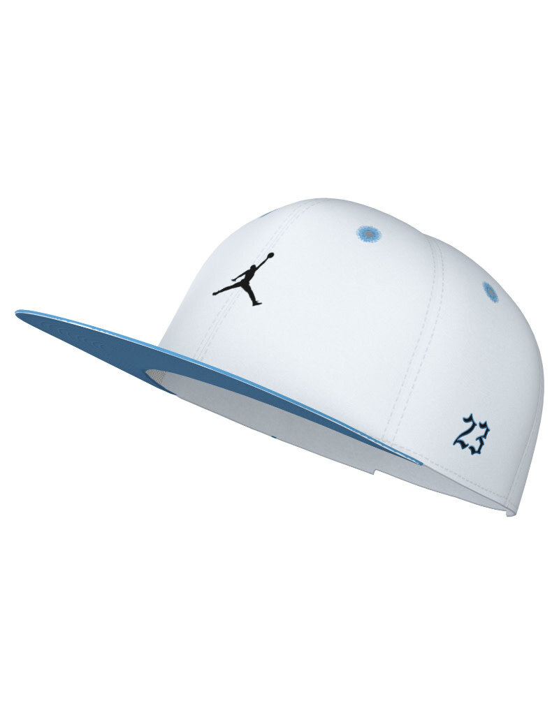 Jordan Caps U J Pro Cap S Fb Flt Mvp- Light Grey/Blue