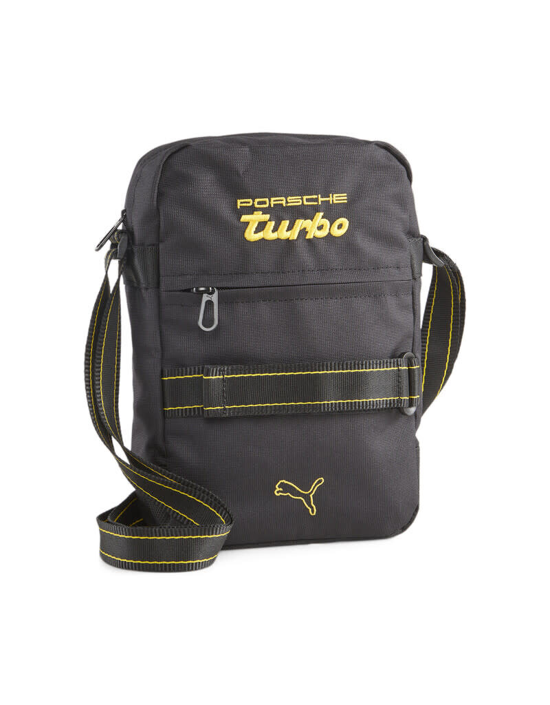 Puma Porsche Legacy Portable Crossbody- Black