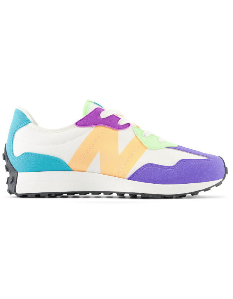 New Balance New Balance GS327-Cream/Purple