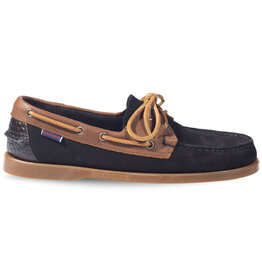 Sebago Portland Multiple-Black/Whisky Brown