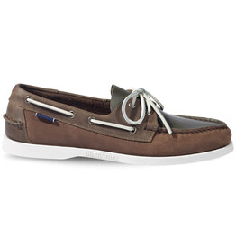 Sebago Portland Multiple- Dark Brown/Grey