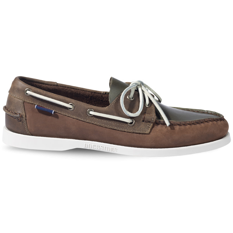 Sebago Portland Multiple- Dark Brown/Grey