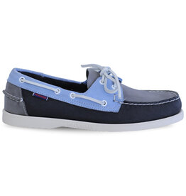 Sebago Portland Multiple- Black-Grey/Persian Blue