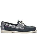 Sebago Portland Spinnaker Nubuck- Navy/Grey Sebago Portland Spinnaker Nubuck- Navy/Grey