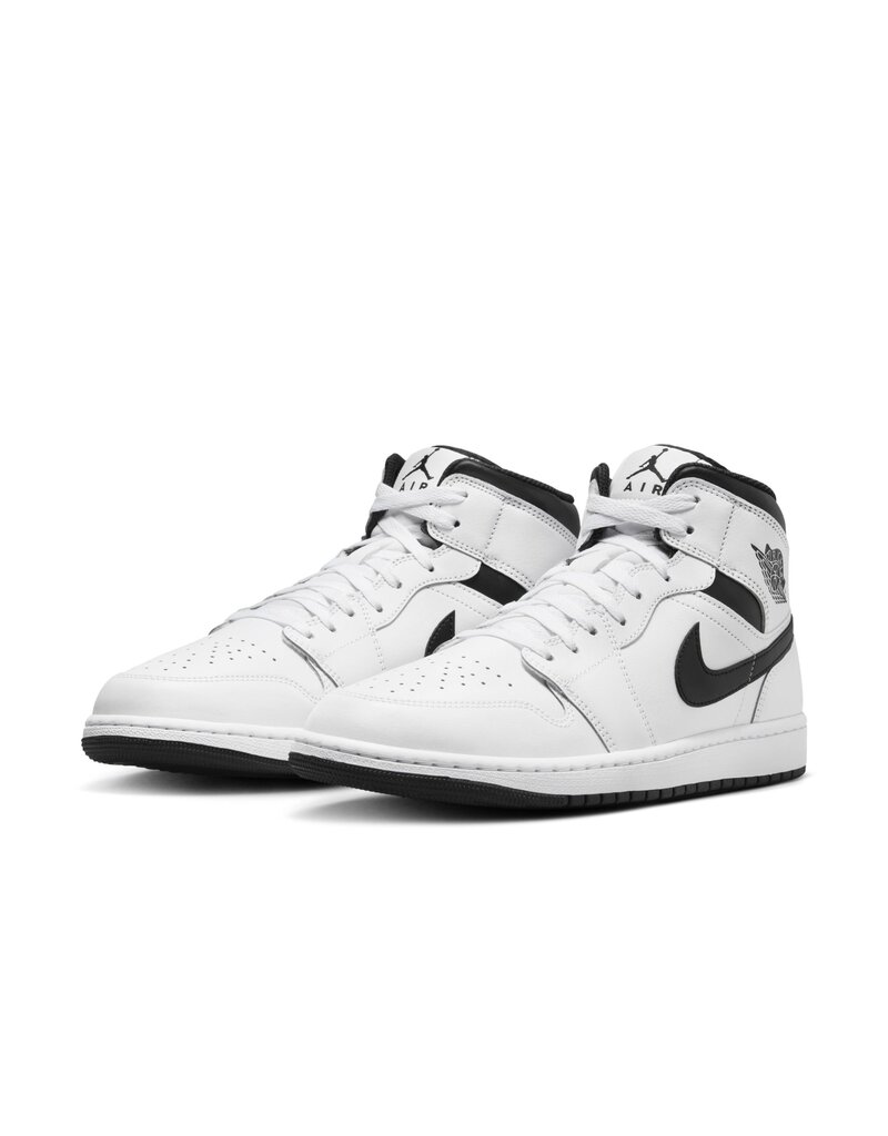 Jordan Air Jordan 1 Mid- White/Black