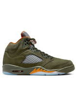 Jordan Air Jordan 5 Retro- Army Olive/Solar Orange Jordan Air Jordan 5 Retro- Army Olive/Solar Orange