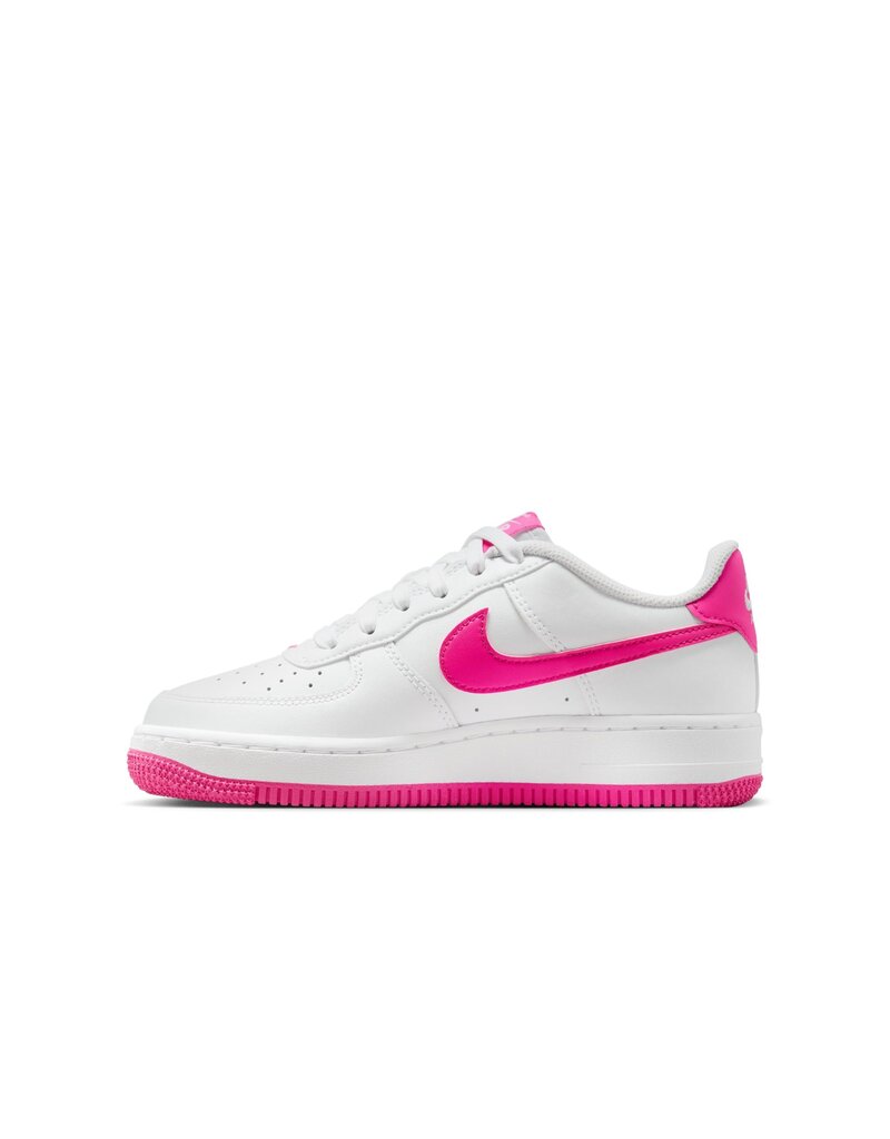 Nike Air Force 1 Bg- White/Laser Fuchsia
