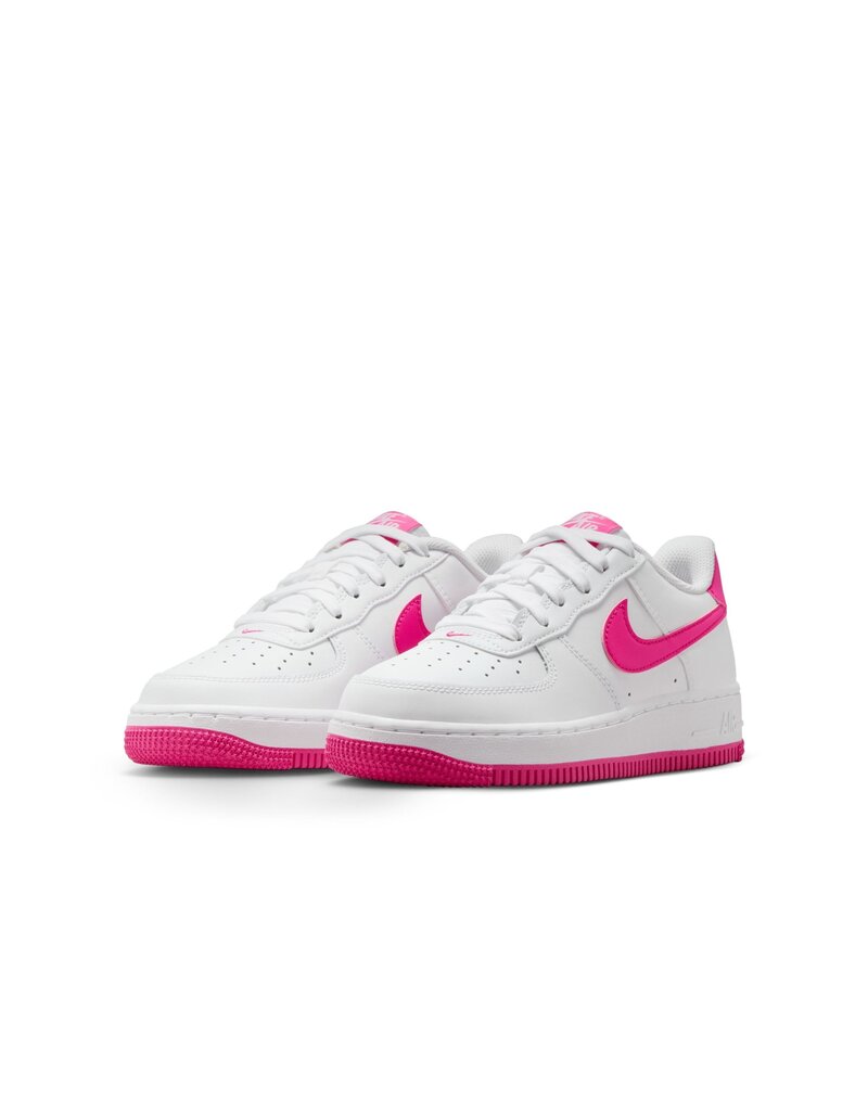 Nike Air Force 1 Bg- White/Laser Fuchsia