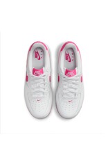 Nike Air Force 1 Bg- White/Laser Fuchsia