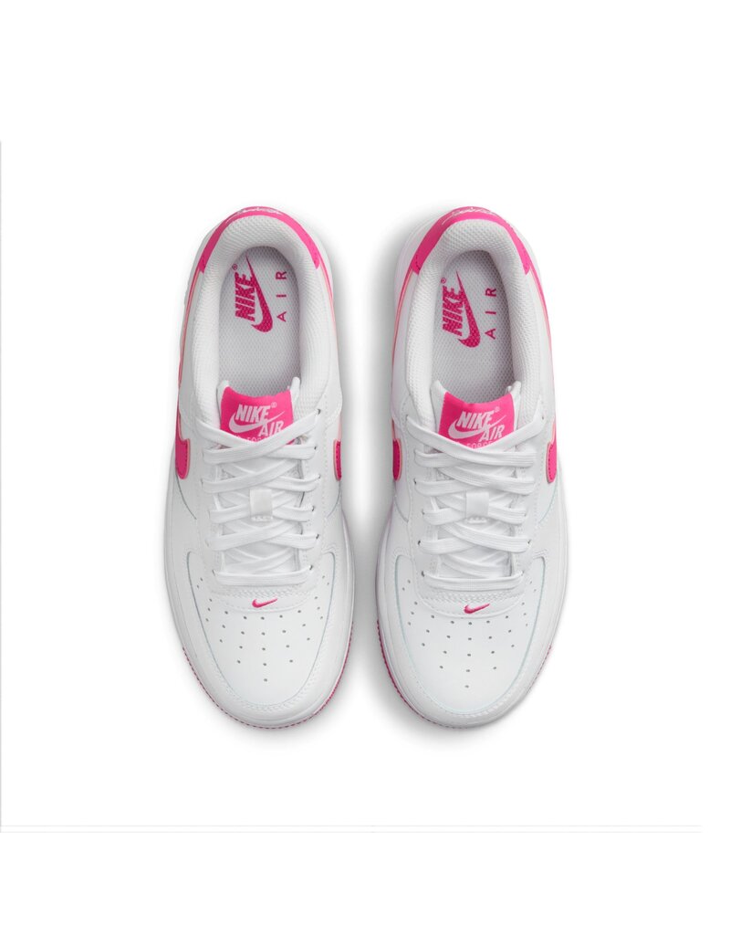 Nike Air Force 1 Bg- White/Laser Fuchsia