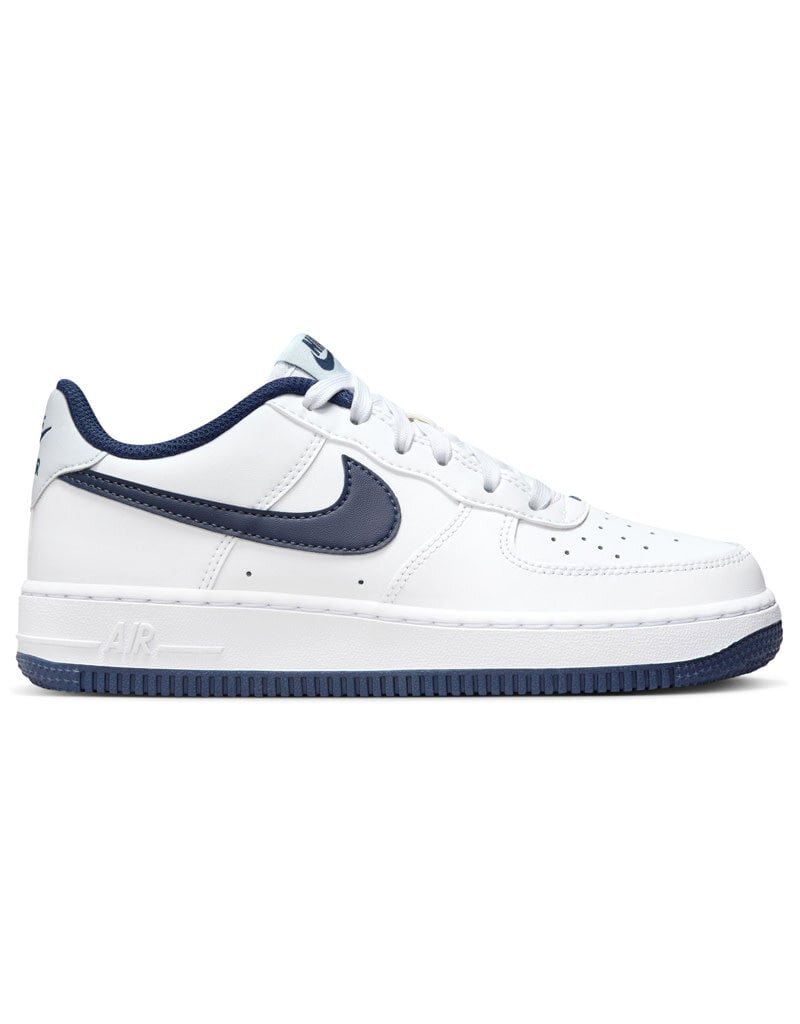 Nike Air Force 1 Bg- White/Midnight Navy/Grey